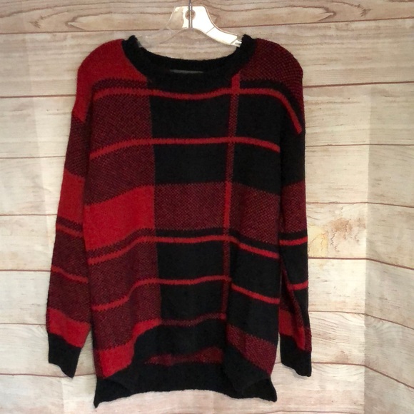 Anthropologie Sunday in Brooklyn Plaid Sweater - Picture 1 of 4